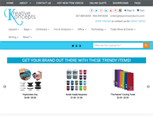 Tablet Screenshot of kkpromoproducts.com